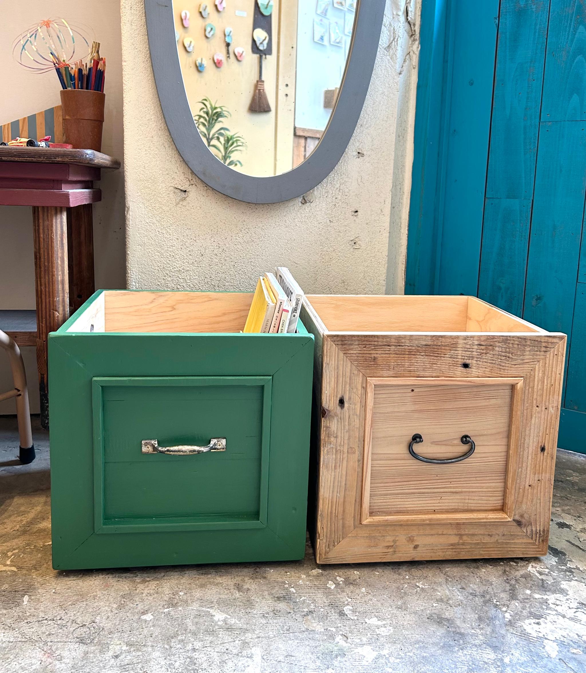 収納ボックス『Drawer box』magazine rack/pot cover1枚目の画像