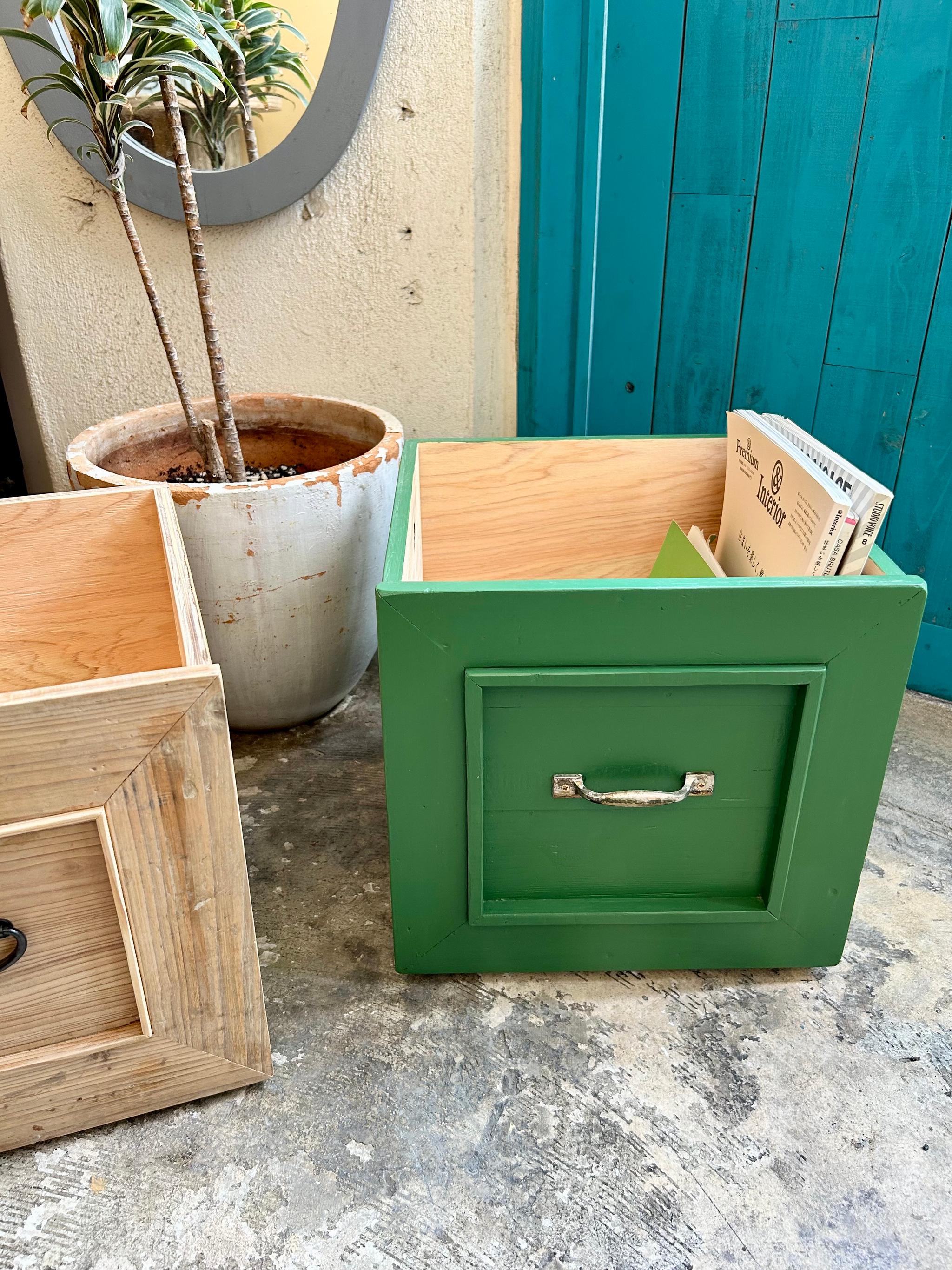 収納ボックス『Drawer box』magazine rack/pot cover | 2枚目